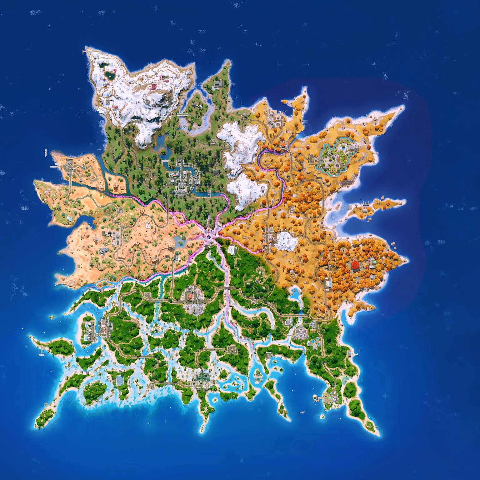Chapter 7 Season 3 Fortnite map